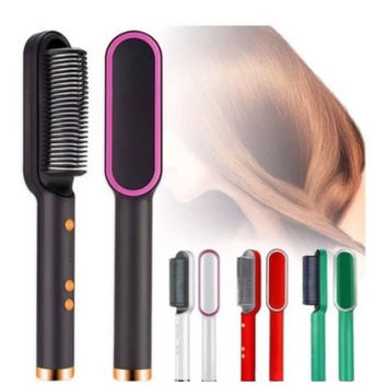 heated hair straightener comb