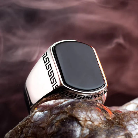 BLACK ONYX TURKISH RINGS!